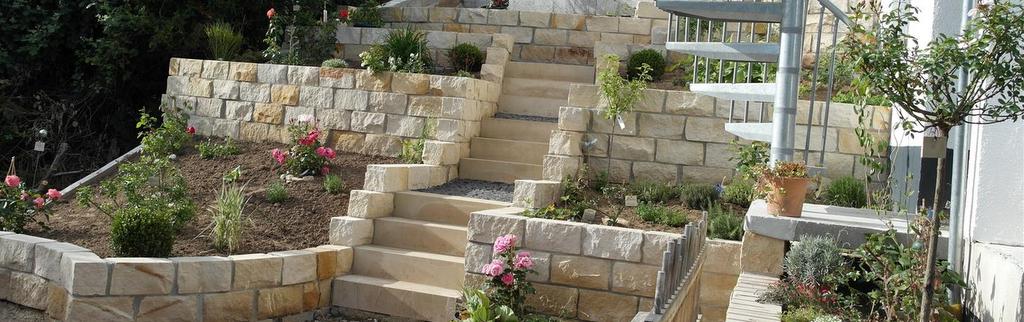 Sandsteinmauersteine gesägt sandsteinmauer Sandsteinpflastersteine, Bruchsteine, Sandsteingartensteine Natursteine